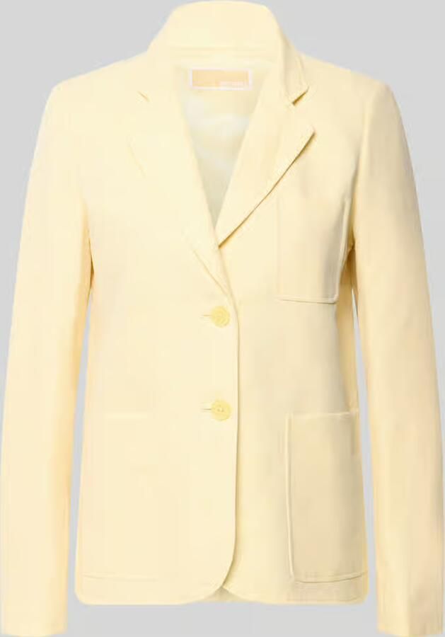 MICHAEL Kors Blazer van Linnenmix met Reverskraag en Borstzak - Foto 2