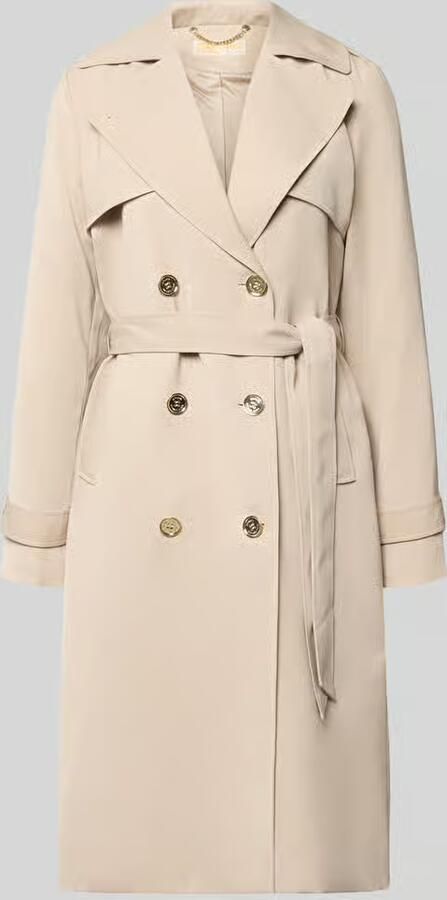 MICHAEL Kors Trenchcoat met strikceintuur model 'DRAPEY' - Foto 2
