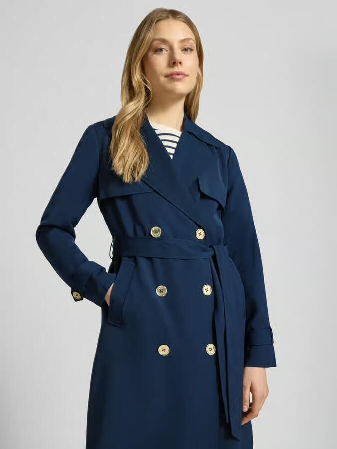 MICHAEL Kors Dubbelrijige trenchcoat met strikceintuur