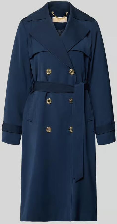 MICHAEL Kors Dubbelrijige trenchcoat met strikceintuur - Foto 2