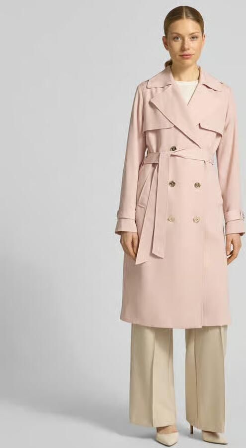 MICHAEL Kors Dubbelrijige trenchcoat met strikceintuur - Foto 2