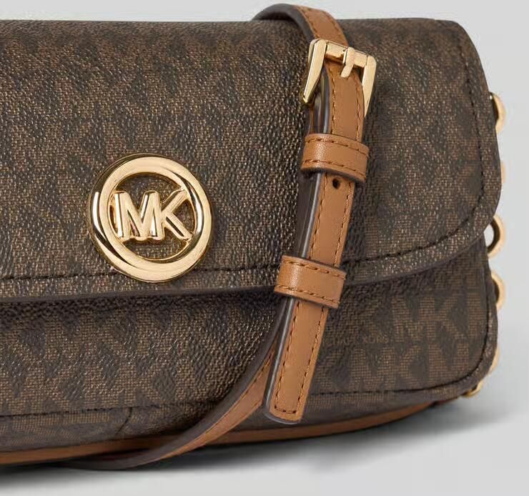 MICHAEL Kors Falp Chain Tas met Steekvak Model 'NOLITA'