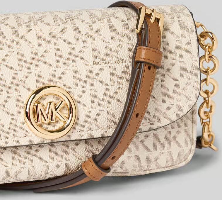 MICHAEL Kors Falp Chain Tas met Steekvak Model 'NOLITA'
