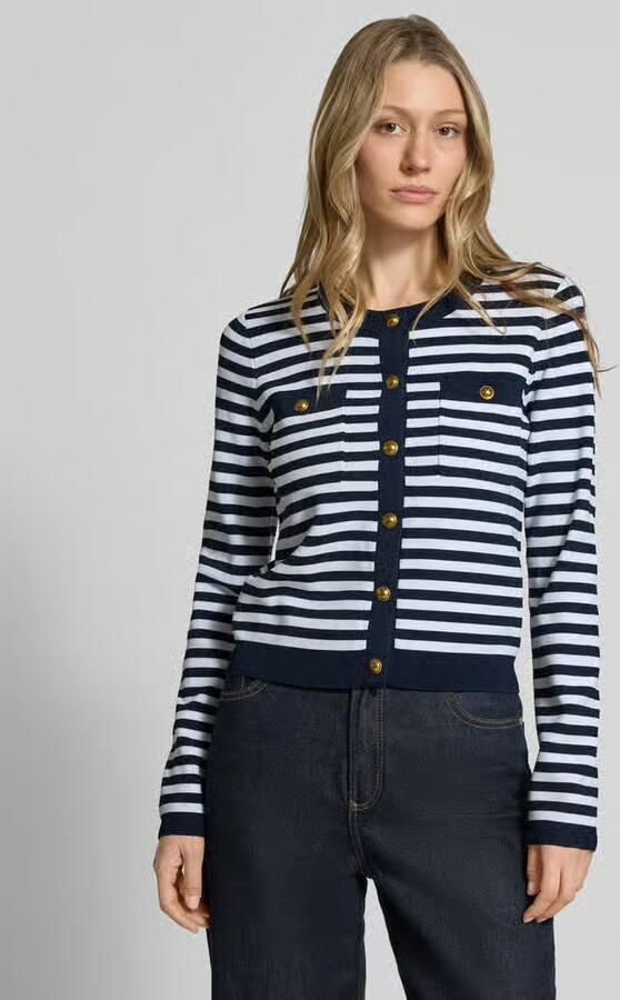 MICHAEL Kors Gebreid jack met ronde hals en knoopsluiting - Foto 3