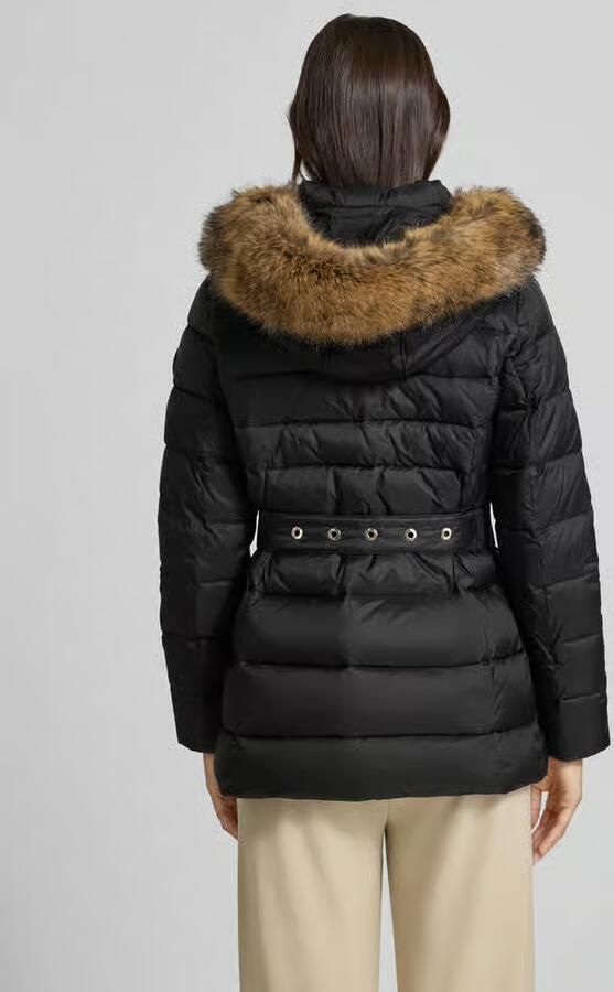 MICHAEL Kors Gewatteerd jack met imitatiebont model 'Trimmed'