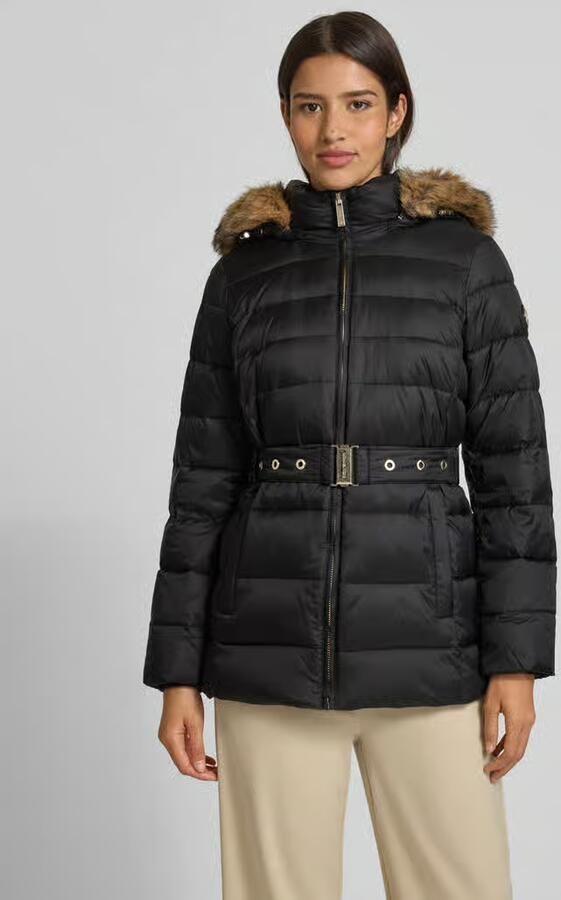 MICHAEL Kors Gewatteerd jack met imitatiebont model 'Trimmed' - Foto 2