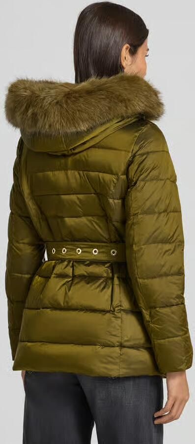 MICHAEL Kors Gewatteerd jack met imitatiebont model 'Trimmed'
