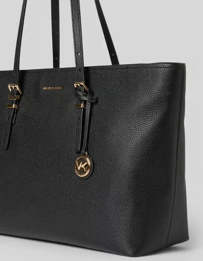 MICHAEL Kors Handtas in echt leer met logodetail model 'Qiunn'