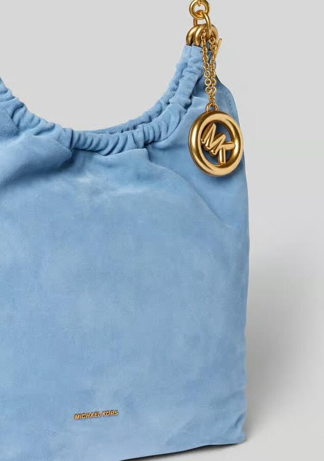 MICHAEL Kors Handtas in leer met labelapplicatie model 'INDIE'
