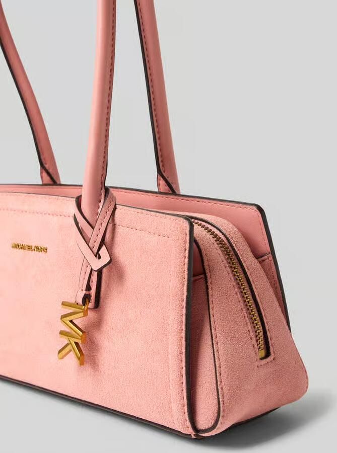 MICHAEL Kors Handtas in leer met labelapplicatie model 'LAILA'