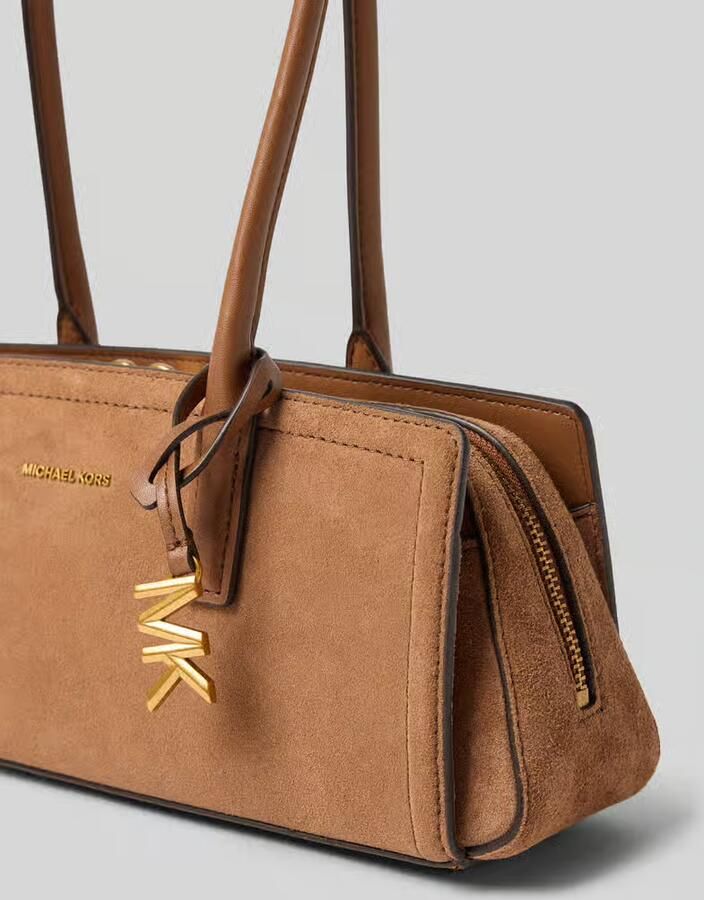MICHAEL Kors Handtas in leer met labelapplicatie model 'LAILA'