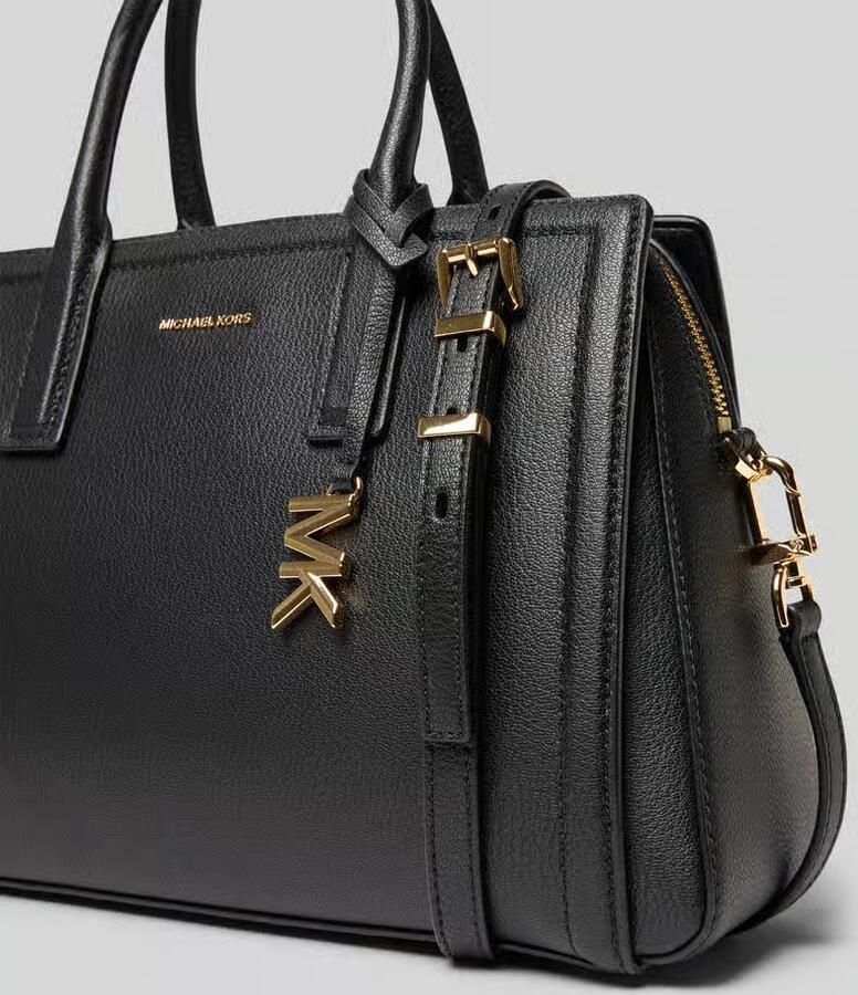 MICHAEL Kors Handtas in leer met labelapplicatie model 'LAILA'