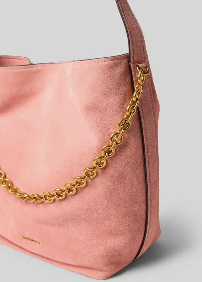 MICHAEL Kors Handtas in leer met labelapplicatie model 'NOLITA'
