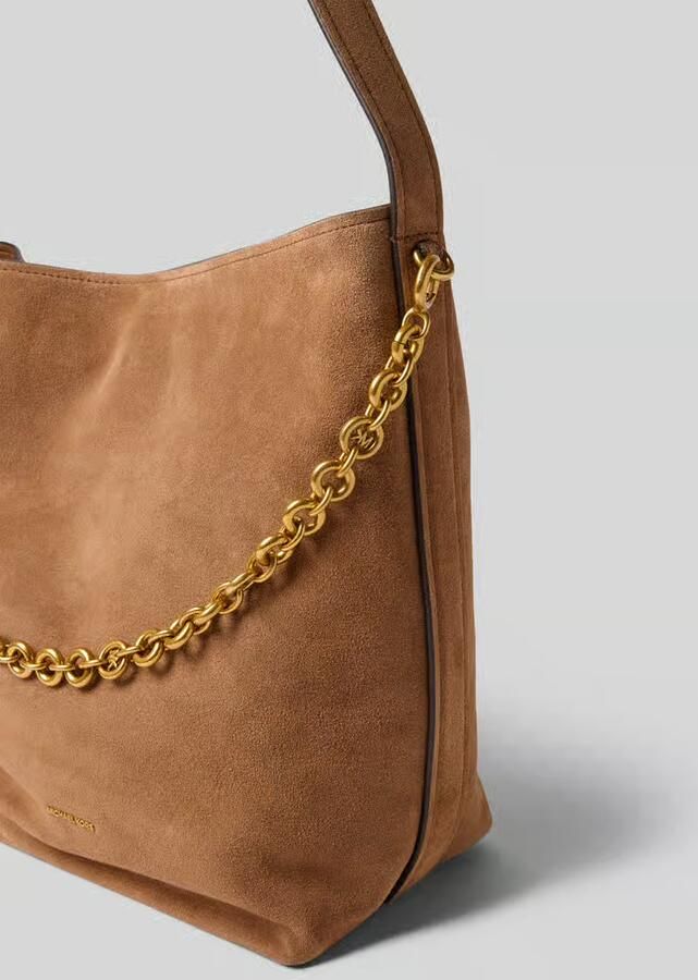 MICHAEL Kors Handtas in leer met labelapplicatie model 'NOLITA'