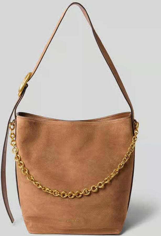 MICHAEL Kors Handtas in leer met labelapplicatie model 'NOLITA' - Foto 2
