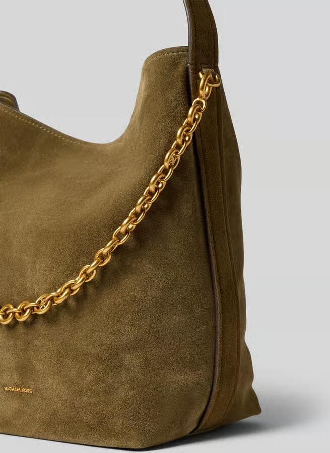 MICHAEL Kors Handtas in leer met labelapplicatie model 'NOLITA'