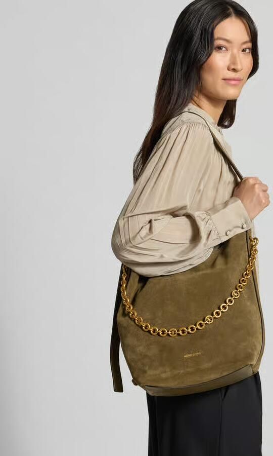 MICHAEL Kors Handtas in leer met labelapplicatie model 'NOLITA' - Foto 2