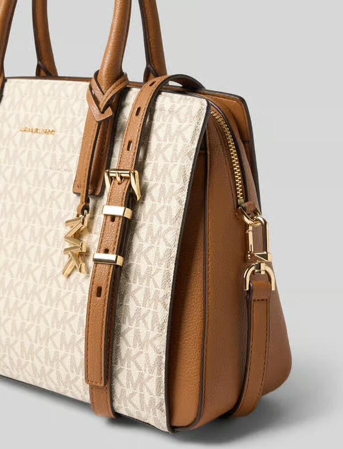 MICHAEL Kors Handtas in leer met logomotief model 'LAILA'