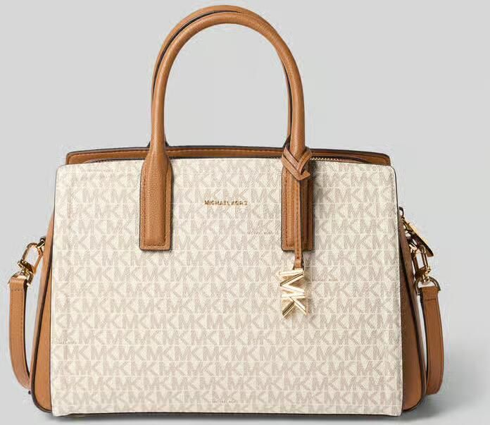 MICHAEL Kors Handtas in leer met logomotief model 'LAILA' - Foto 2