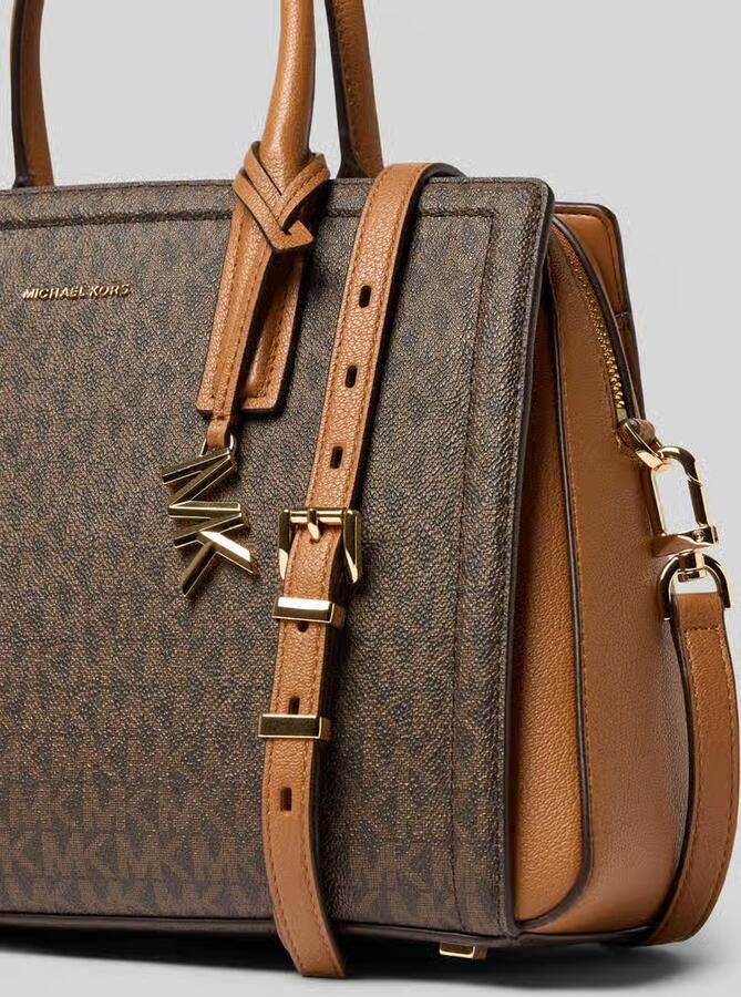 MICHAEL Kors Handtas in leer met logomotief model 'LAILA'
