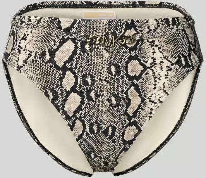 Michael Kors High waist bikinibroekje model 'BOHO PYTHON' - Foto 2