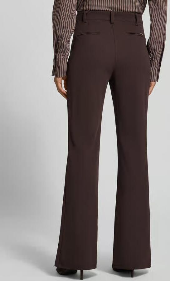 MICHAEL Kors High waist bootcut broek met knoop- en ritssluiting - Foto 3