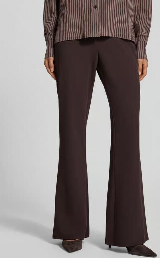MICHAEL Kors High waist bootcut broek met knoop- en ritssluiting - Foto 2