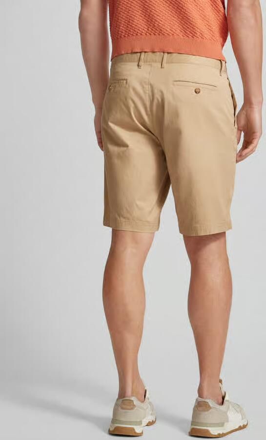 Michael Kors Korte regular fit broek met riemlussen