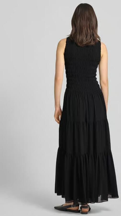 MICHAEL Kors Maxi-jurk met Paillettendetails en Volantzoom