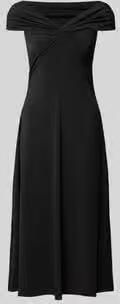 MICHAEL Kors Midi-jurk in off-shoulder-design met stretch