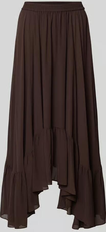 MICHAEL Kors midi-rok van chiffon in asymmetrische look