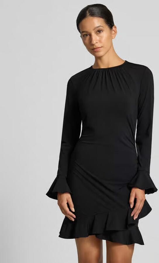 MICHAEL Kors Mini-jurk met ronde hals en plooien - Foto 2