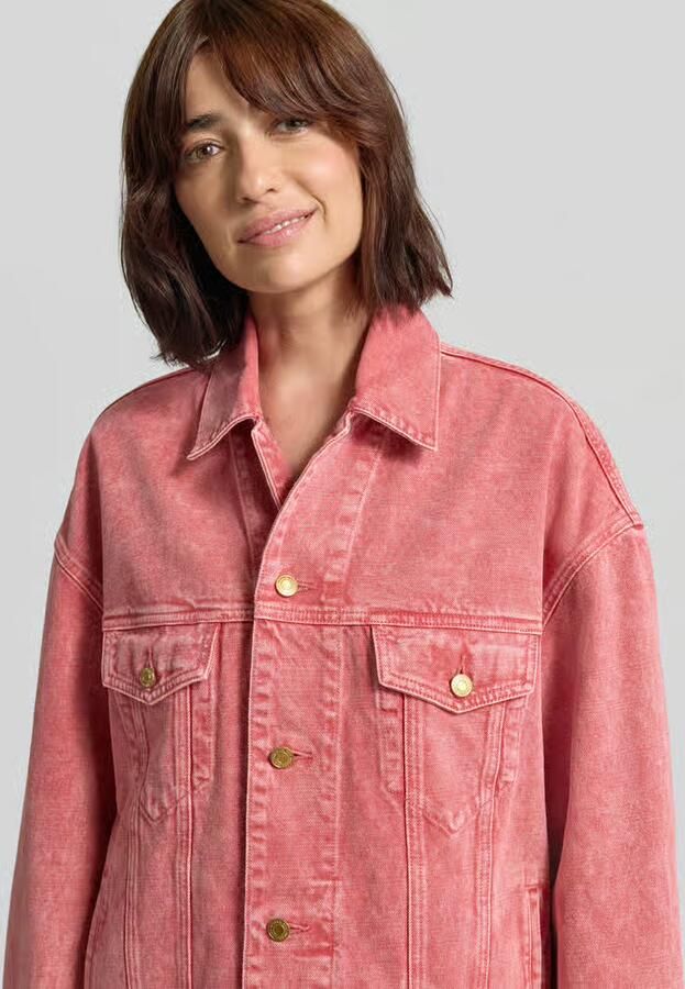 MICHAEL Kors Oversized jeansjack met borstzakken