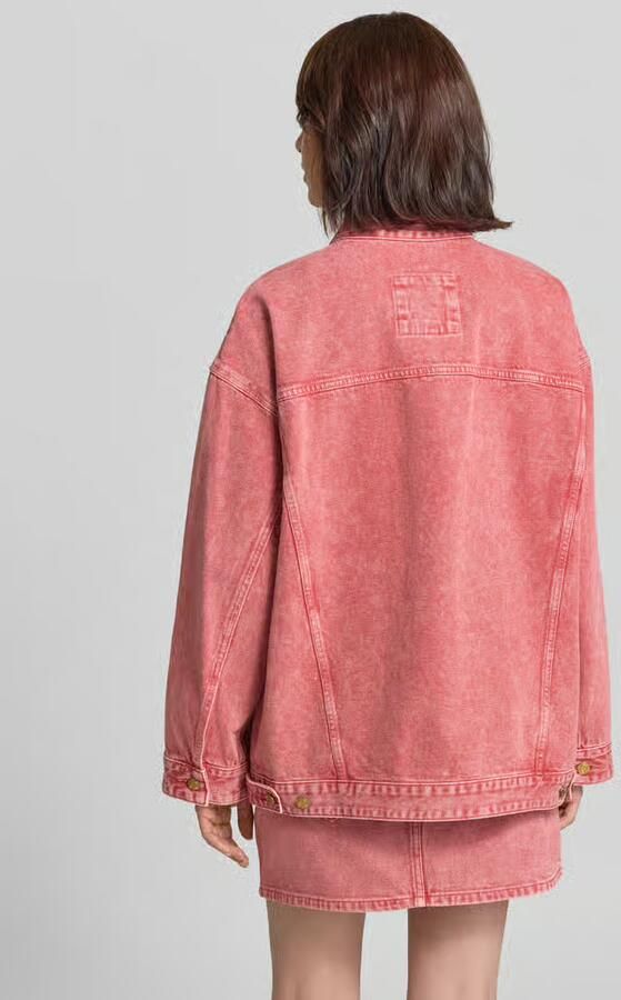MICHAEL Kors Oversized jeansjack met borstzakken - Foto 3