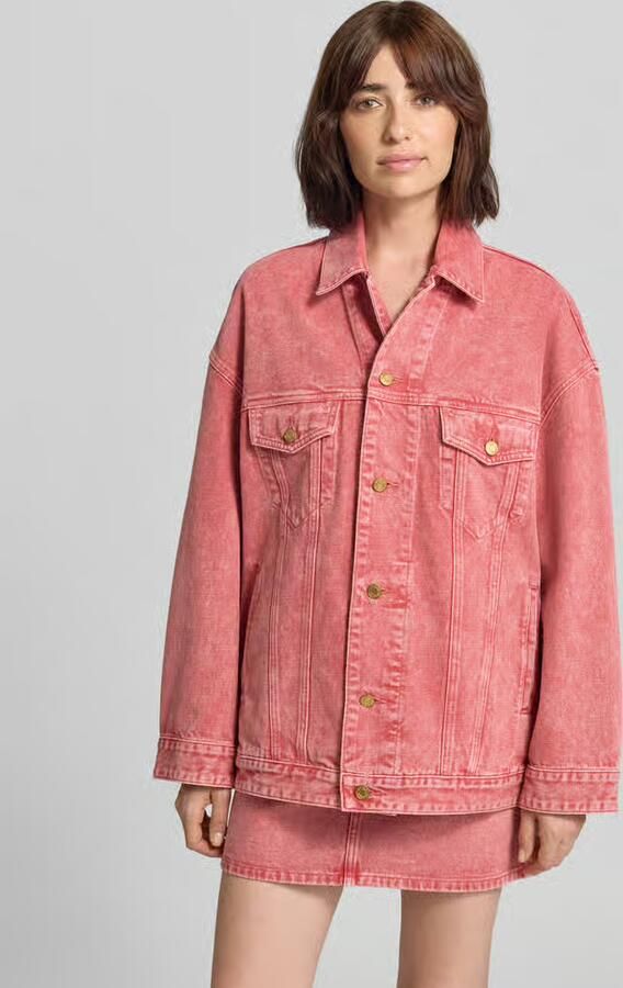 MICHAEL Kors Oversized jeansjack met borstzakken - Foto 2