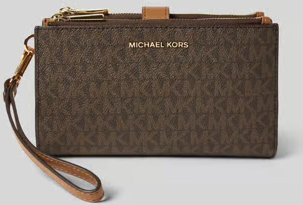 MICHAEL Kors Portemonnee met all-over logoprint model 'Jet Set'