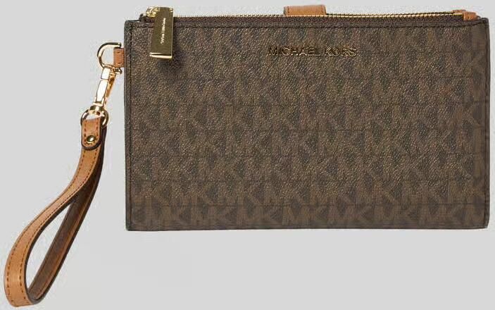 MICHAEL Kors Portemonnee met all-over logoprint model 'Jet Set'