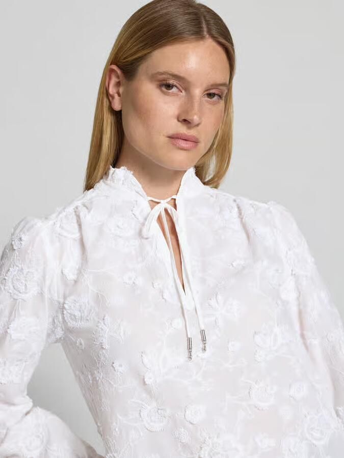 MICHAEL Kors regular fit blouse met stitchings