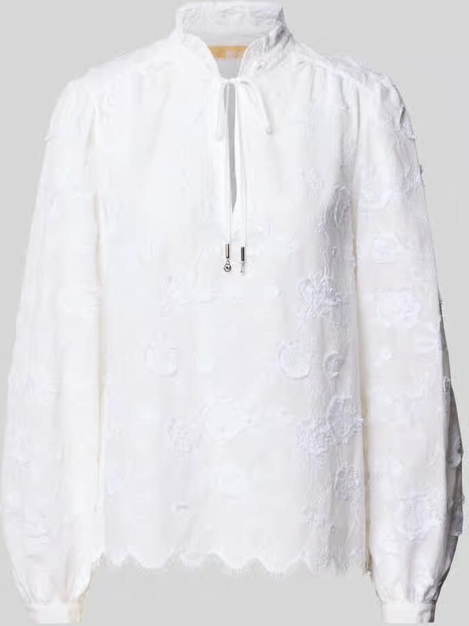 MICHAEL Kors regular fit blouse met stitchings - Foto 2