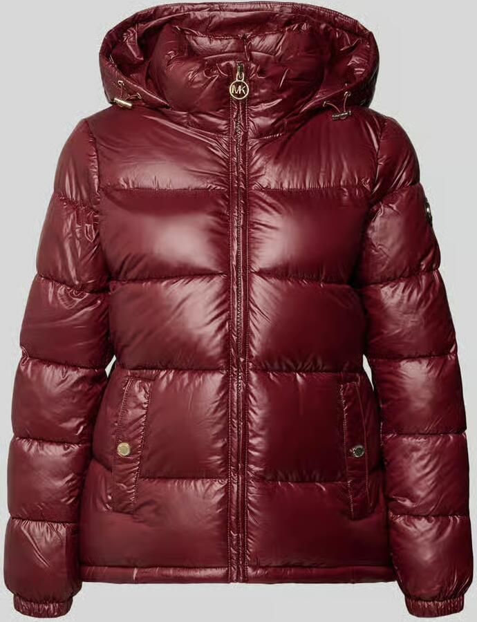 MICHAEL Kors Regular Fit gewatteerd jack met logo-embleem