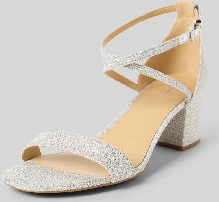 MICHAEL Kors Sandalen met structuurmotief model 'Serena'