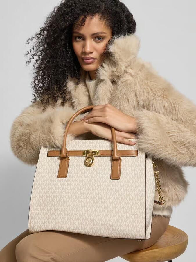 MICHAEL Kors Satchel Tas met Draagband Model 'HAMILTON' - Foto 2