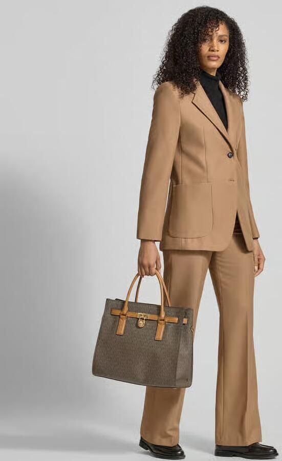 MICHAEL Kors Satchel Tas met Draagband Model 'HAMILTON' - Foto 2