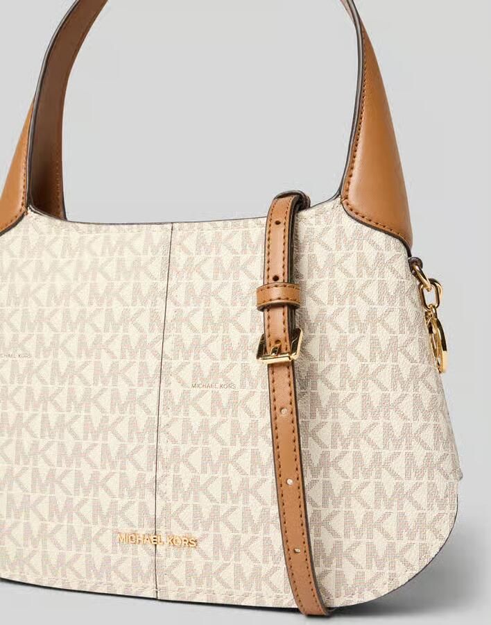 MICHAEL Kors Schoudertas met all-over logoprint model 'Alice' - Foto 2