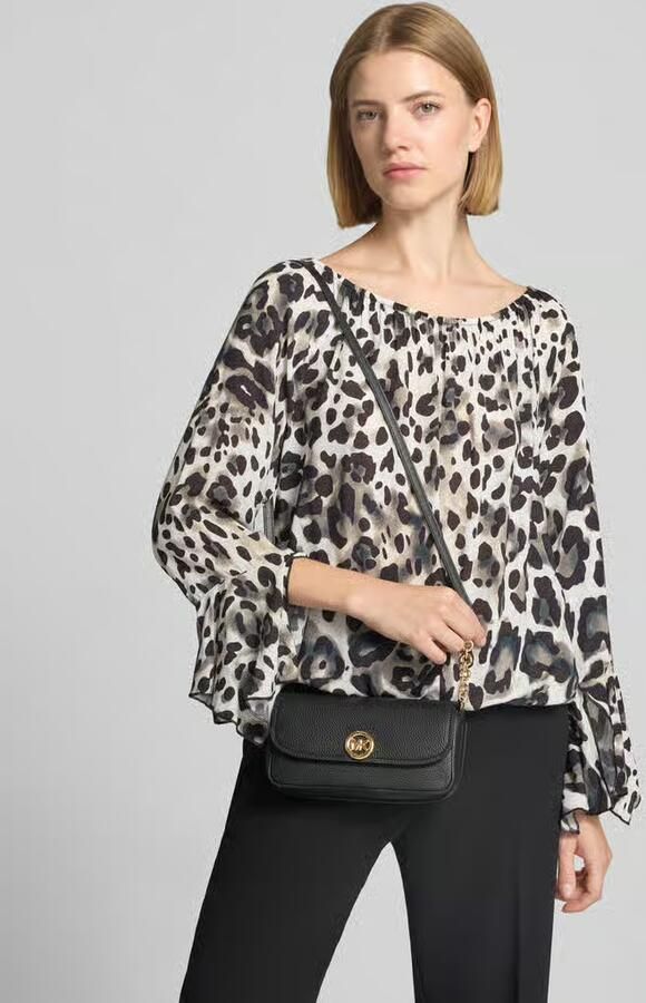 MICHAEL Kors Schoudertas van echt leer model 'Nolita' - Foto 2