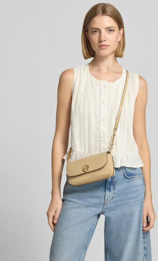 MICHAEL Kors Schoudertas van echt leer model 'Nolita' - Foto 2