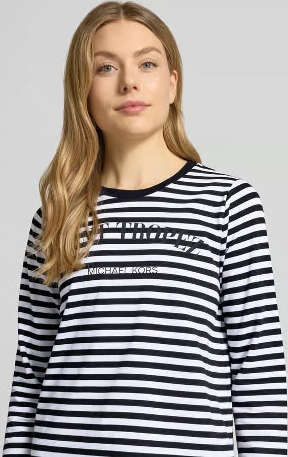 MICHAEL Kors Shirt met lange mouwen met ronde hals