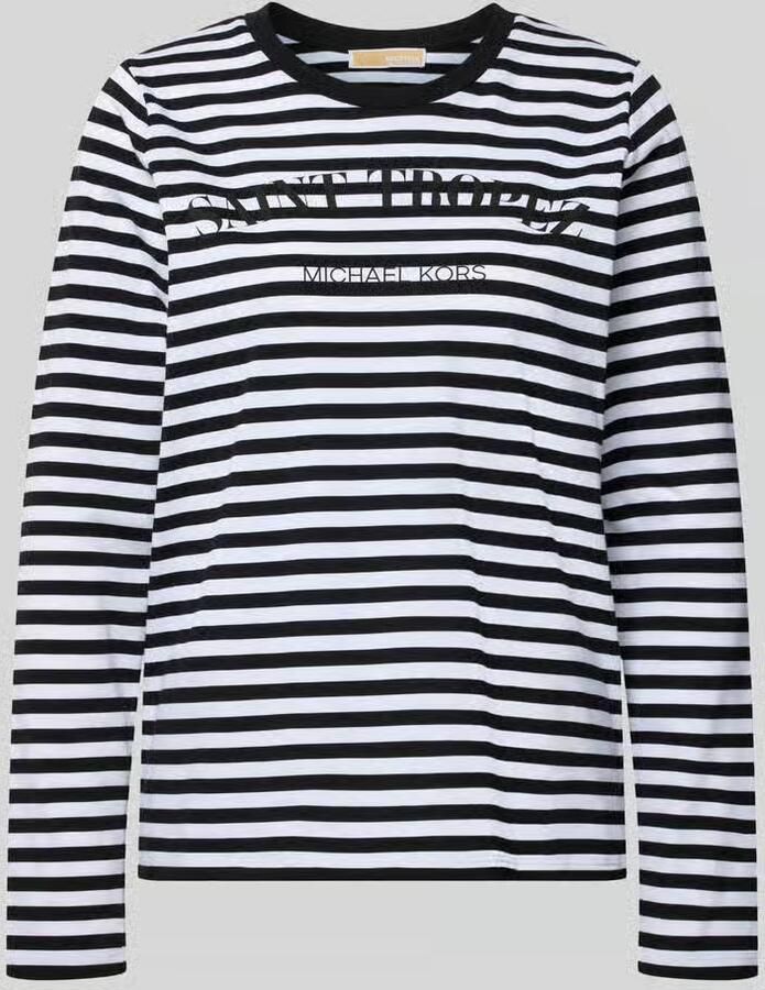 MICHAEL Kors Shirt met lange mouwen met ronde hals - Foto 2