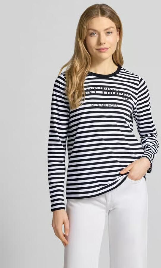 MICHAEL Kors Shirt met lange mouwen met ronde hals - Foto 3