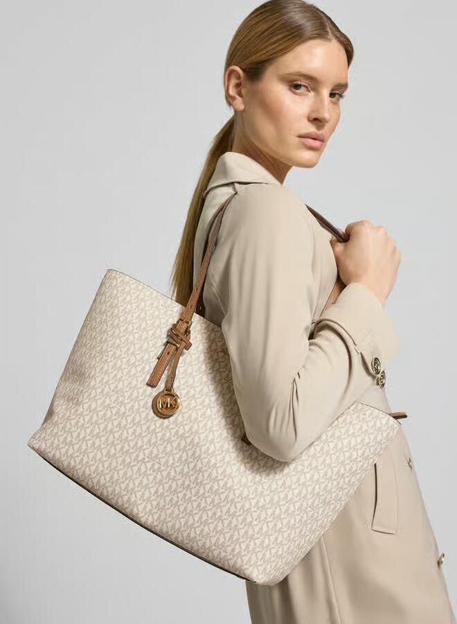 Michael Kors Shoppers & Totes Quinn Lg Ew Tz Tote in beige - Foto 5